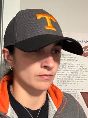 Tennessee Volunteers New Era 39THIRTY Hat Gray Fitted Cap NCAA Vols Stretch Fit